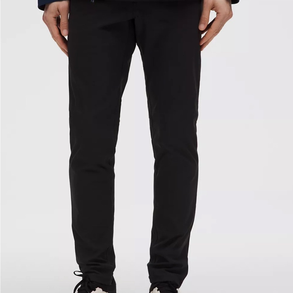 lululemon athletica Black Chinos Slim Fit